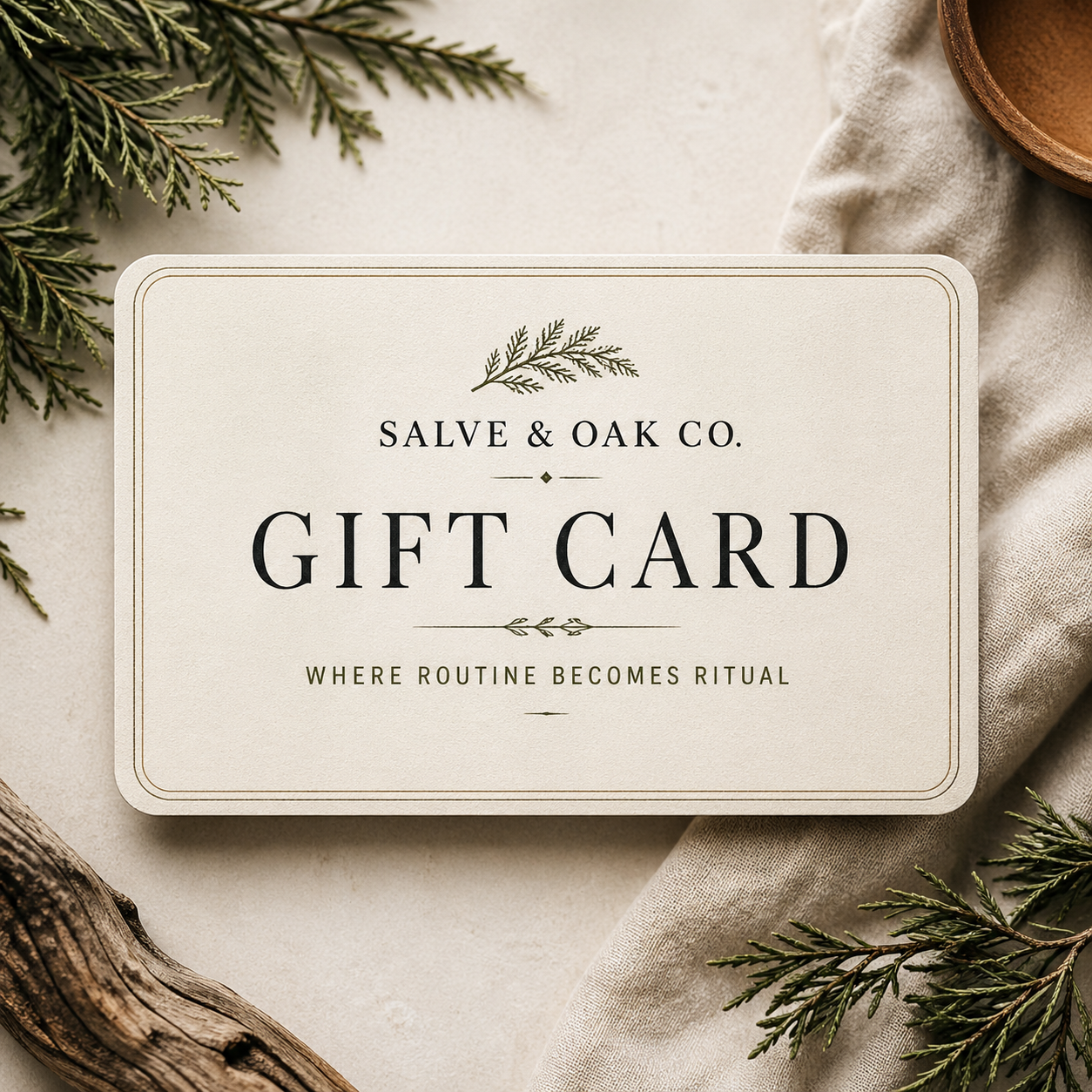 Salve & Oak Co. Gift Card