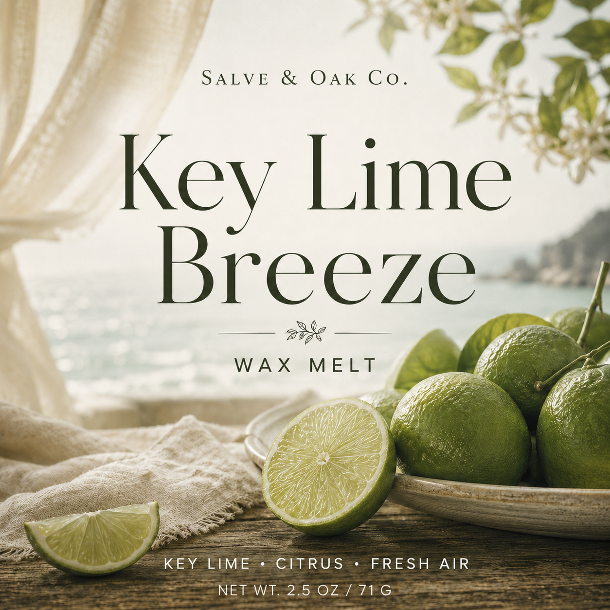 Key Lime Breeze | Wax Melt
