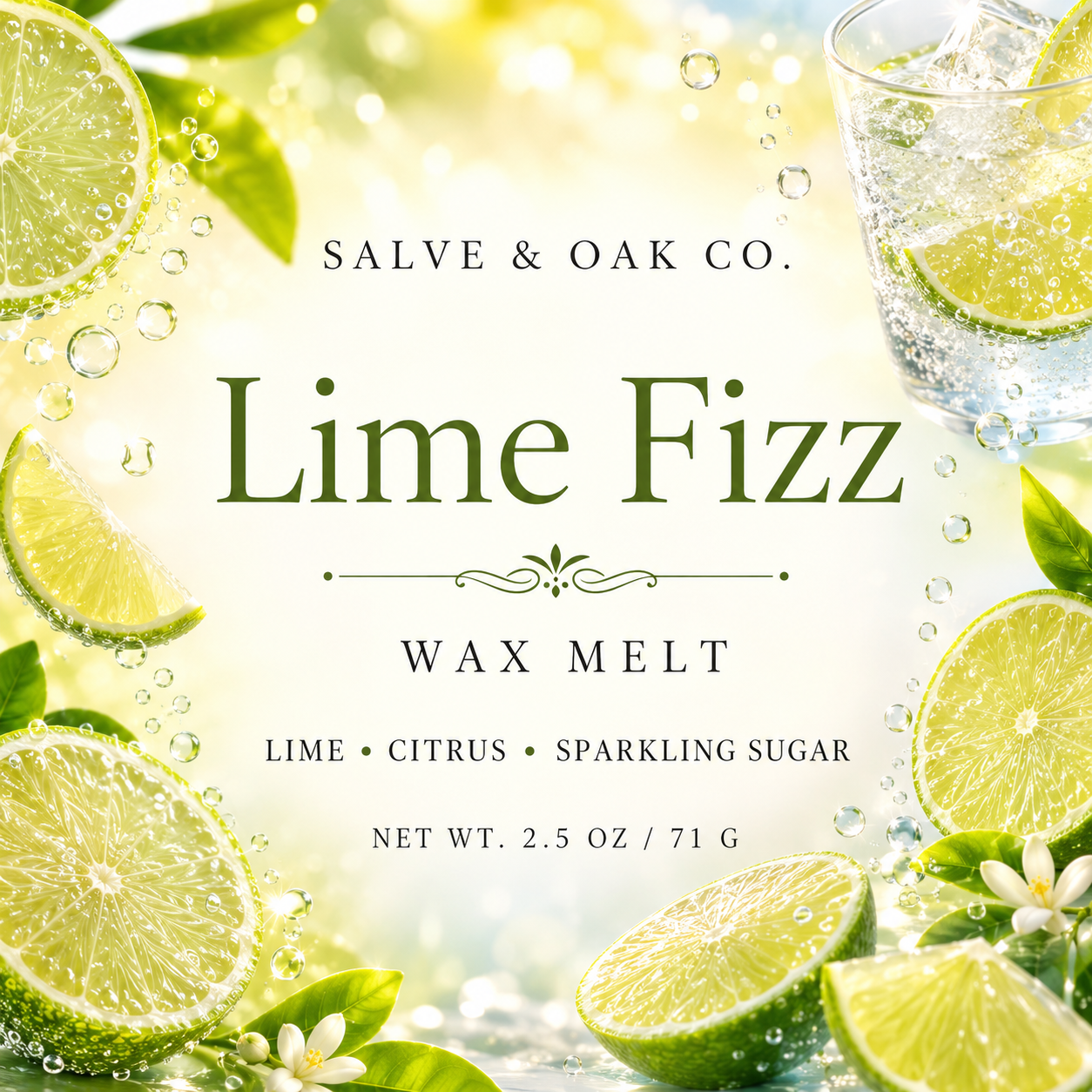 Lime Fizz | Wax Melt