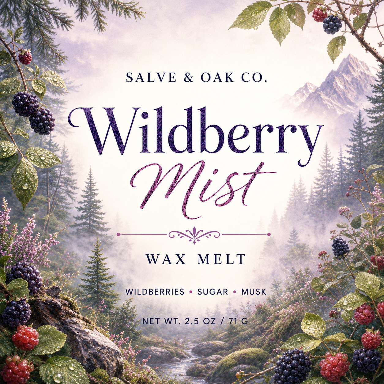 Wildberry Mist | Wax Melt
