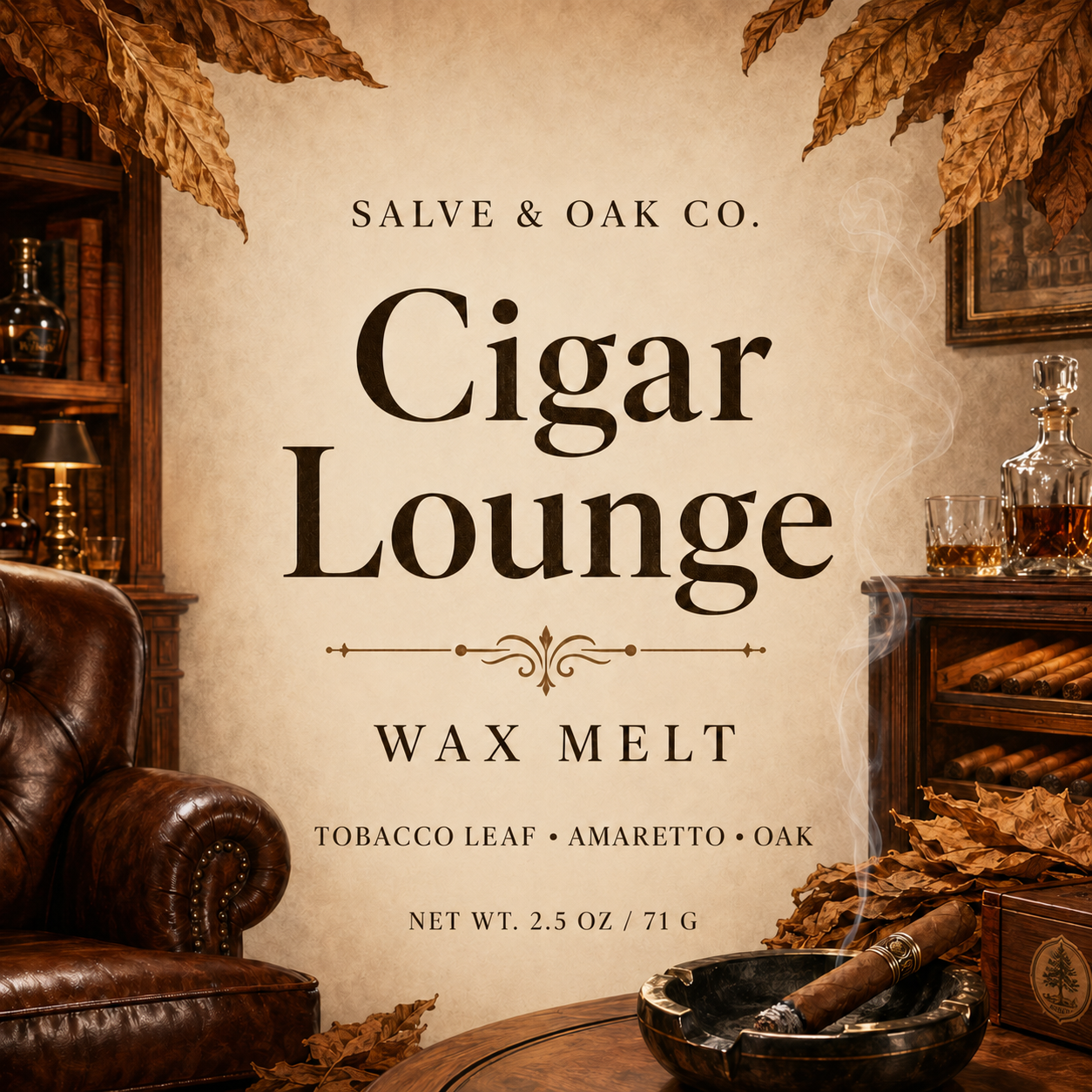 Cigar Lounge | Wax Melt