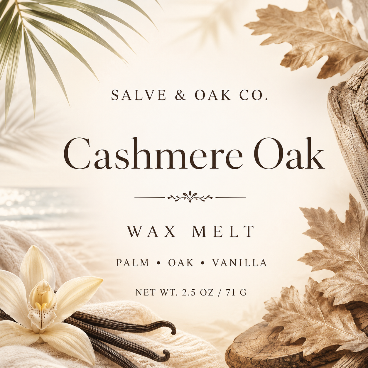 Cashmere Oak | Wax Melt