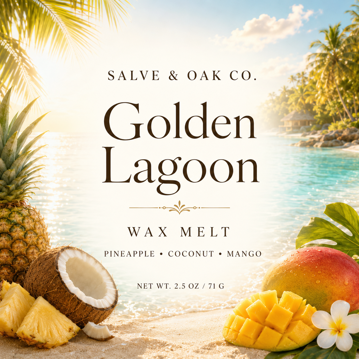 Golden Lagoon | Wax Melt