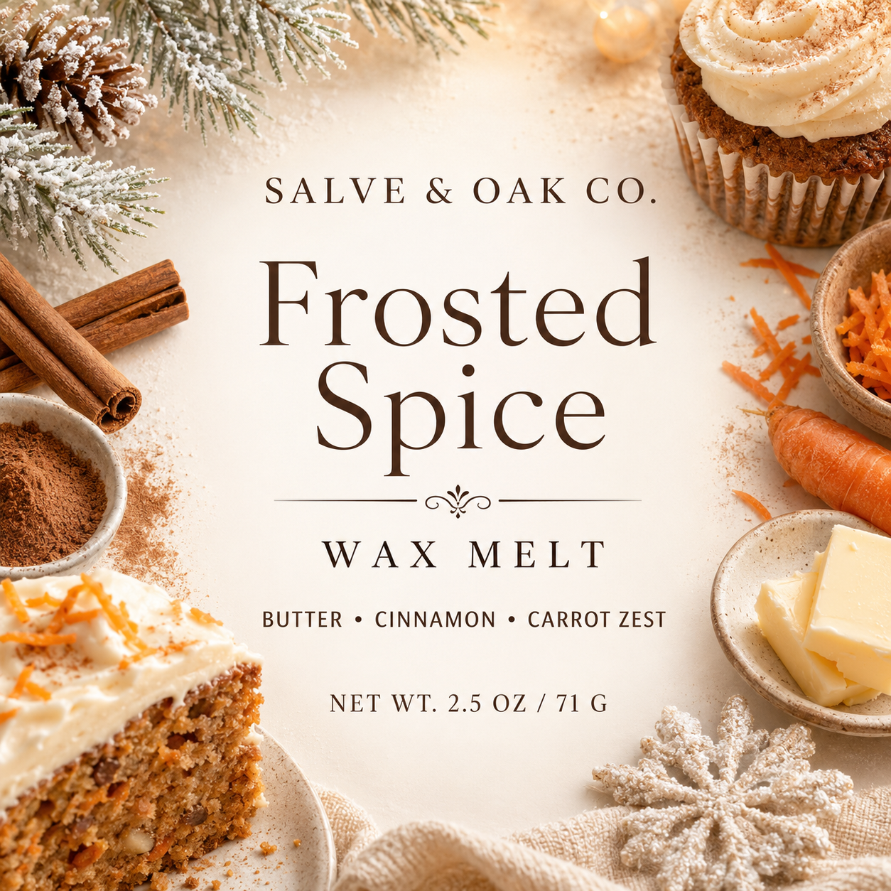 Frosted Spice | Wax Melt