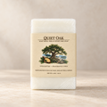 Quiet Oak unscented Goat Milk, Shea and Honey Bar Soap in sealed Salve & Oak Co. packaging