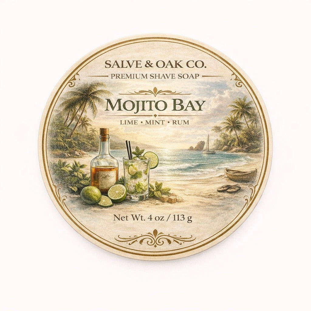 Mojito Bay | Glycerin Shave Soap