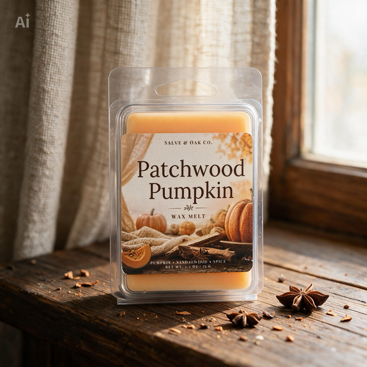 Patchwood Pumpkin | Wax Melt
