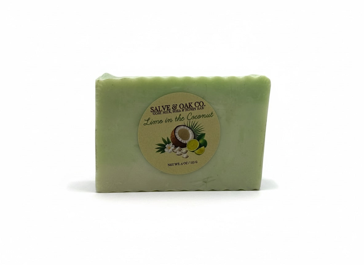 Lime in the Coconut | Goat Milk, Shea & Honey Soap