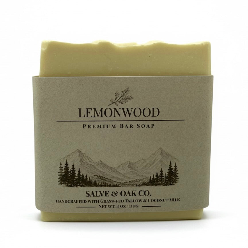 Lemonwood | Grass-Fed Tallow & Coconut Milk Soap