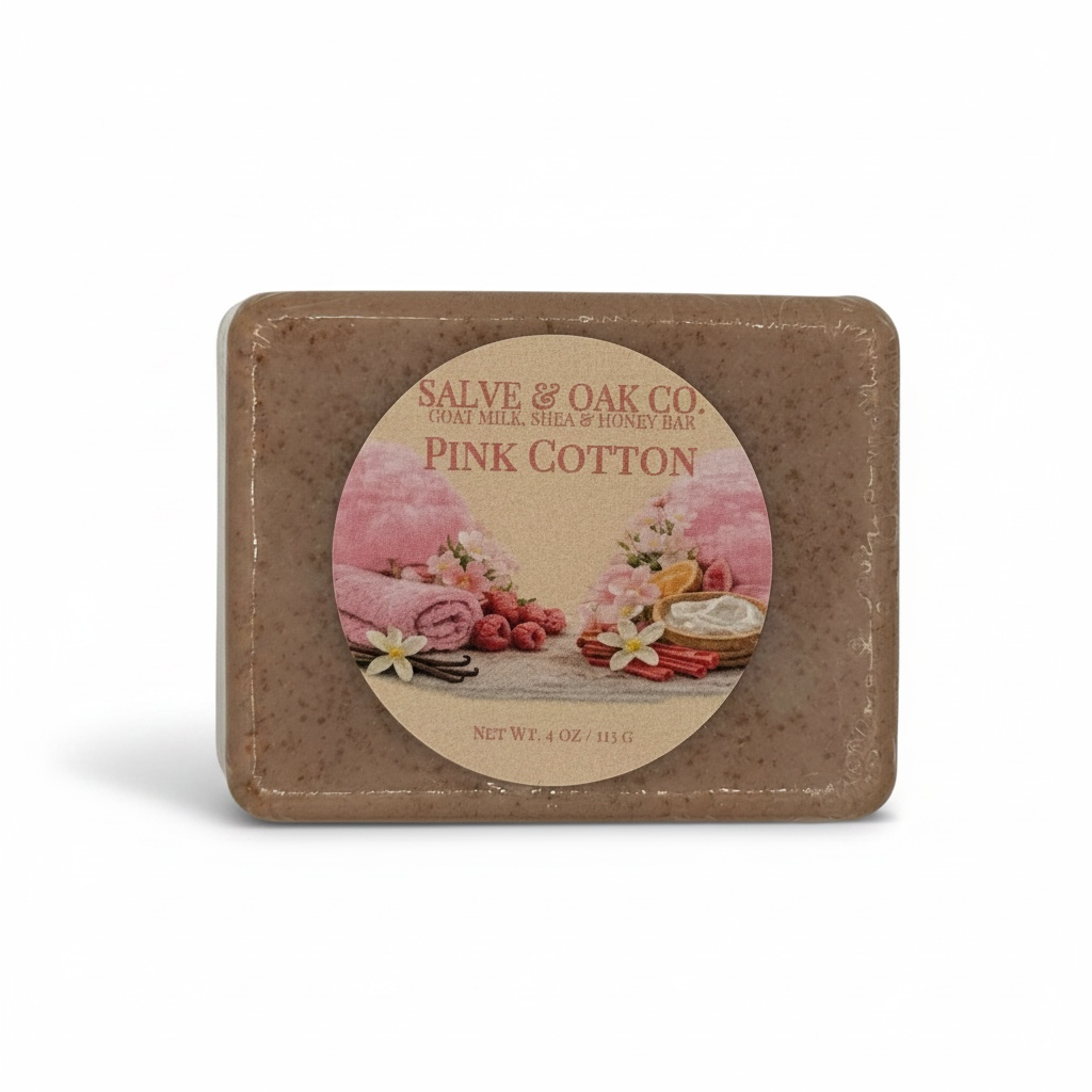 Pink Cotton | Goat Milk, Shea & Honey Soap