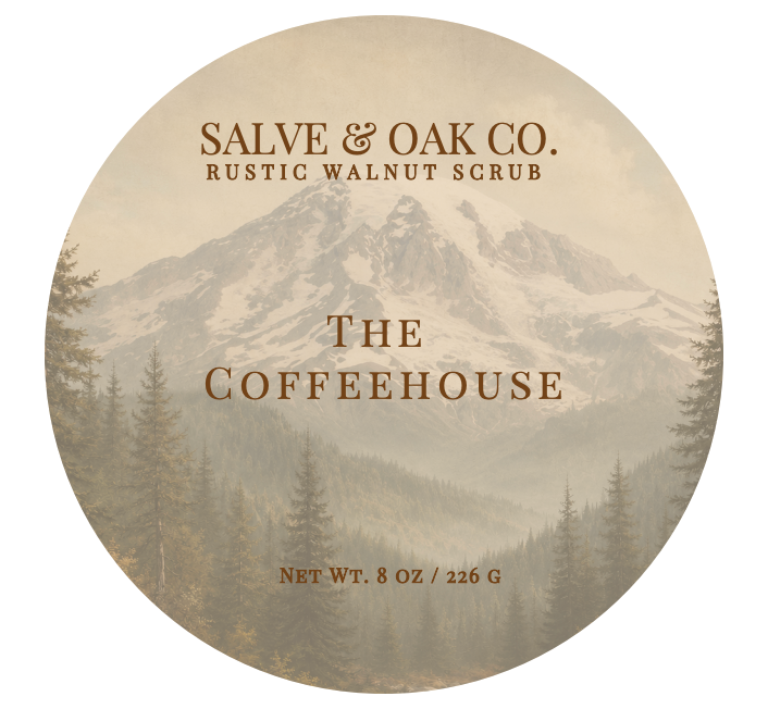 The Coffeehouse | Rustic Walnut Scrub